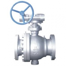 Trunnion mounted cast steel ball valve 600lb
